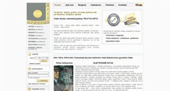 Desktop Screenshot of fructusartis.lt