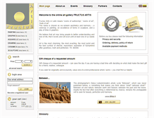 Tablet Screenshot of fructusartis.com